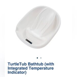 White TurtleTub Baby Bathtub